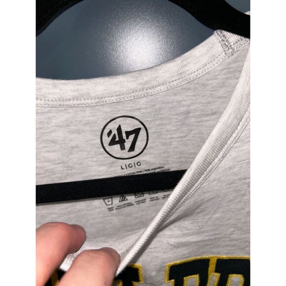 NEW '47 Men's L Pittsburgh Steelers Tee, MSRP $50 - Picture 3 of 5